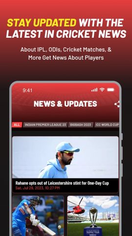 Cricket Mazza 11 Live Line для Android — скриншот 4