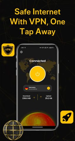 CroxyProxy Secure & Fast VPN для Android — скриншот 1