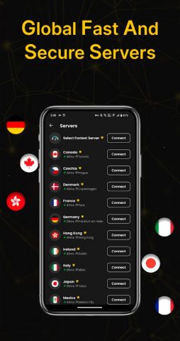 CroxyProxy Secure & Fast VPN для Android — скриншот 3