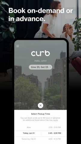 Curb — Request & Pay for Taxis для Android — скриншот 2