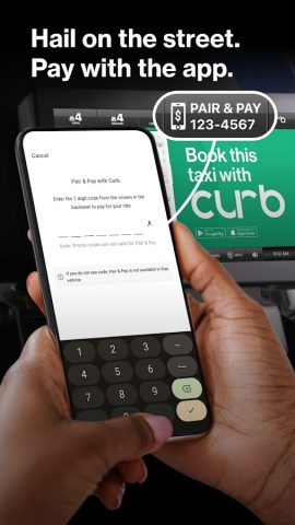 Curb — Request & Pay for Taxis для Android — скриншот 3