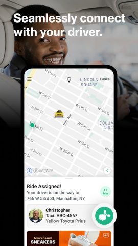 Curb — Request & Pay for Taxis для Android — скриншот 4