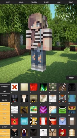 Custom Skin Creator Minecraft для Android — скриншот 1