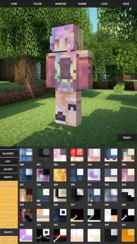 Custom Skin Creator Minecraft для Android — скриншот 4