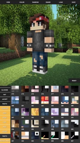 Custom Skin Creator Minecraft для Android — скриншот 5