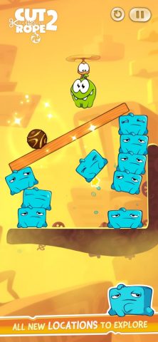 Cut the Rope 2: Om Nom’s Quest для iOS — скриншот 3