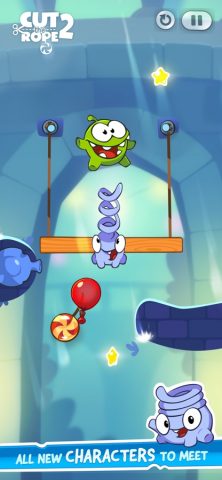 Cut the Rope 2: Om Nom’s Quest для iOS — скриншот 4