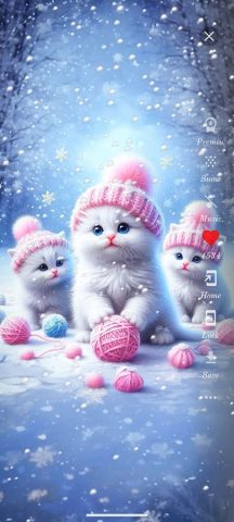 Cute Cat Wallpaper HD для Android — скриншот 3