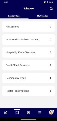 Cvent Events для Android — скриншот 2