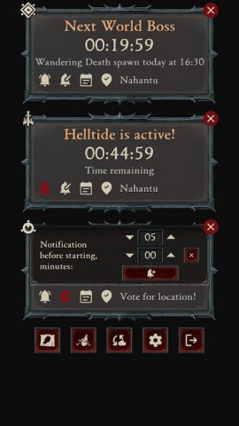 D4 Events Time Tracker для Android — скриншот 1