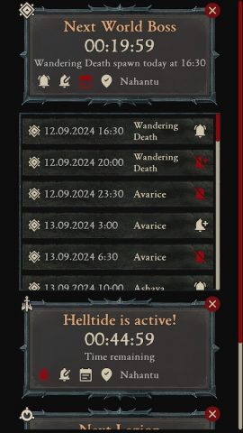 D4 Events Time Tracker для Android — скриншот 2