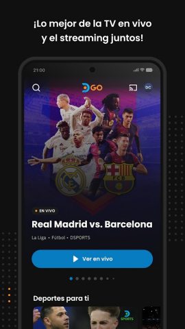 DGO для Android — скриншот 1