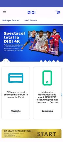 DIGI.ro для Android — скриншот 1