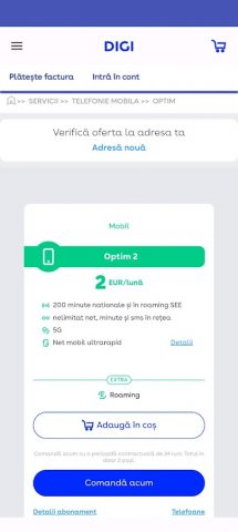 DIGI.ro для Android — скриншот 3