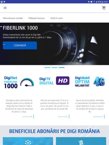 DIGI.ro для Android — скриншот 5