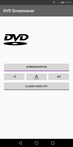 DVD Screensaver для Android — скриншот 1