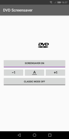 DVD Screensaver для Android — скриншот 4