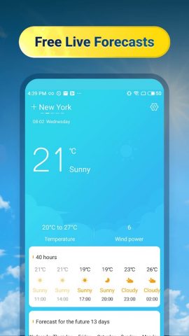 Daily Weather для Android — скриншот 1