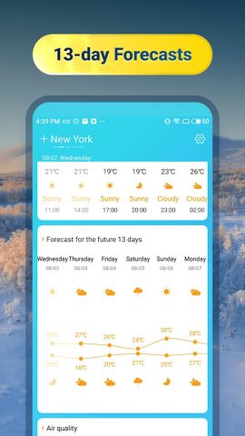 Daily Weather для Android — скриншот 2