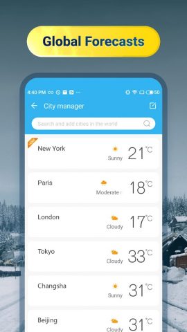 Daily Weather для Android — скриншот 3