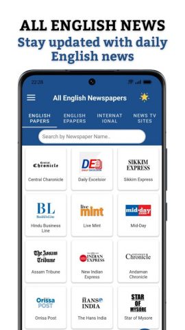 Daily ePaper — English News для Android — скриншот 3