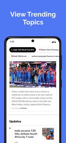 Dailyhunt — News & Magazines для Android — скриншот 4