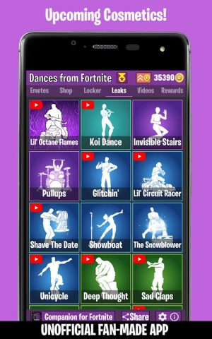 Dances from Fortnite для Android — скриншот 4