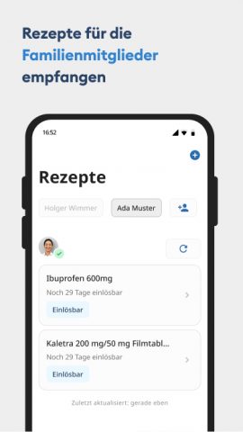 Das E-Rezept для Android — скриншот 3