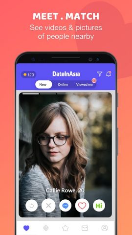 Date in Asia: онлайн чат для Android — скриншот 1