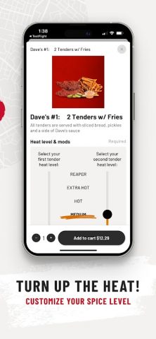 Dave’s Hot Chicken® для Android — скриншот 3
