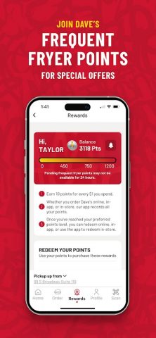 Dave’s Hot Chicken® для Android — скриншот 4