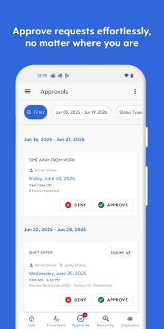 Dayforce для Android — скриншот 4