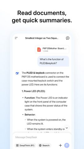 DeepSeek — AI Ассистент — скриншот 5