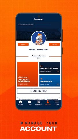 Denver Broncos для Android — скриншот 3