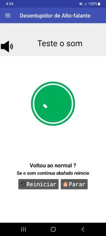 Desentupidor de Alto-Falante для Android — скриншот 3