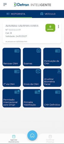 Detran/PR InteliGENTE для Android — скриншот 1