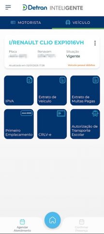 Detran/PR InteliGENTE для Android — скриншот 2