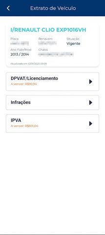 Detran/PR InteliGENTE для Android — скриншот 4