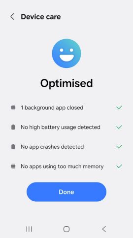 Device Care для Android — скриншот 2