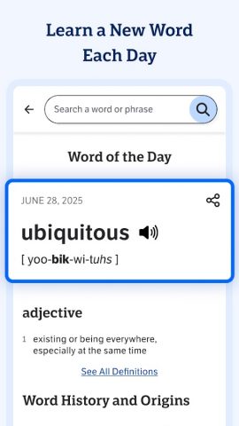 Dictionary.com: English Words для Android — скриншот 4
