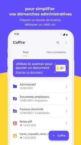 Digiposte coffre-fort sécurisé для Android — скриншот 4
