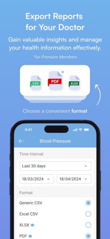 Дневник давления MedM для Android — скриншот 3