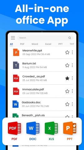 Doc Reader – Docx Viewer для Android — скриншот 2