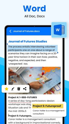 Doc Reader – Docx Viewer для Android — скриншот 4