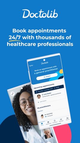 Doctolib — Your health partner для Android — скриншот 1