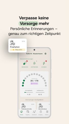 DoctorBox – Vorsorge App для Android — скриншот 2