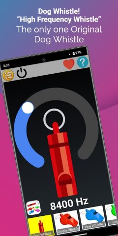 Dog Whistle — Stop Barking для Android — скриншот 1