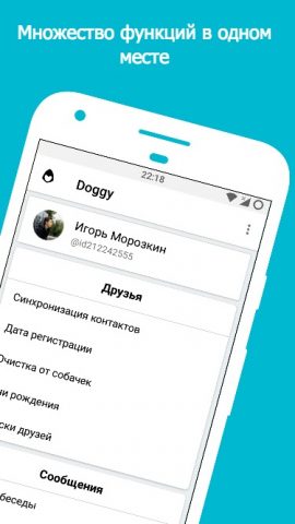 Doggy — Scripts for VK для Android — скриншот 1