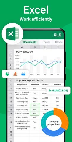 Документы: PDF, Word,Excel,PPT для Android — скриншот 4