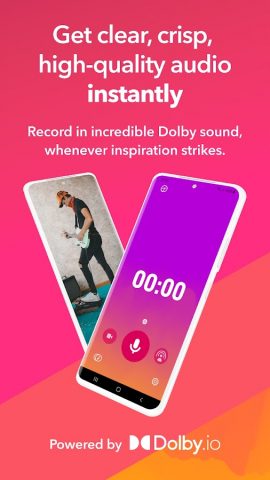 Dolby On: Record Audio & Music для Android — скриншот 1